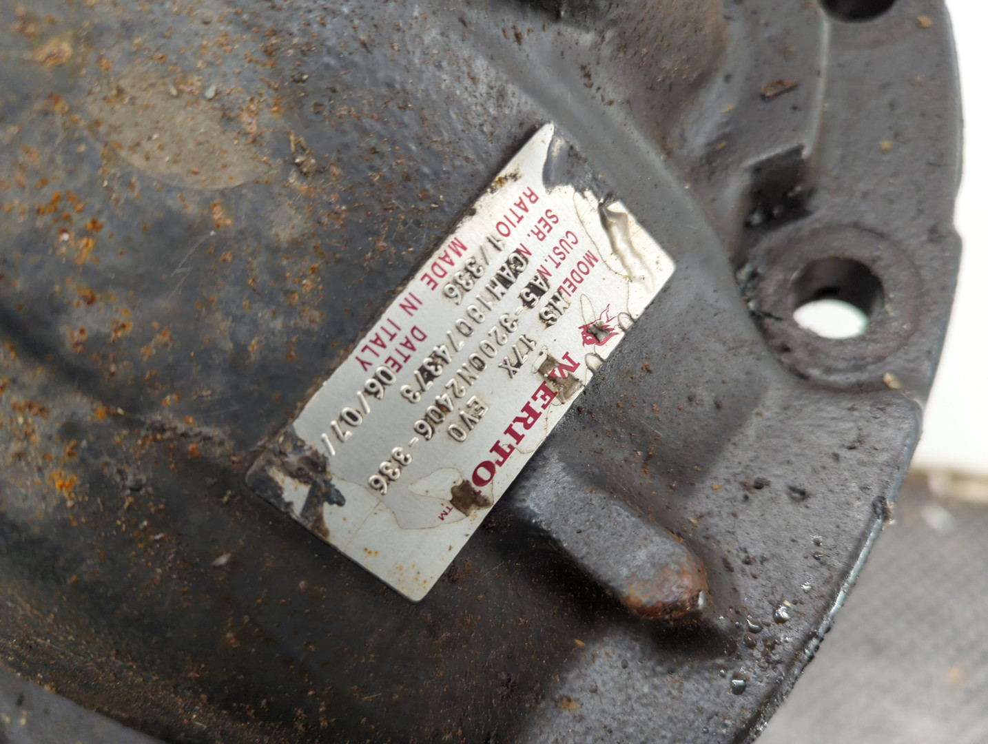 Редуктор заднего моста