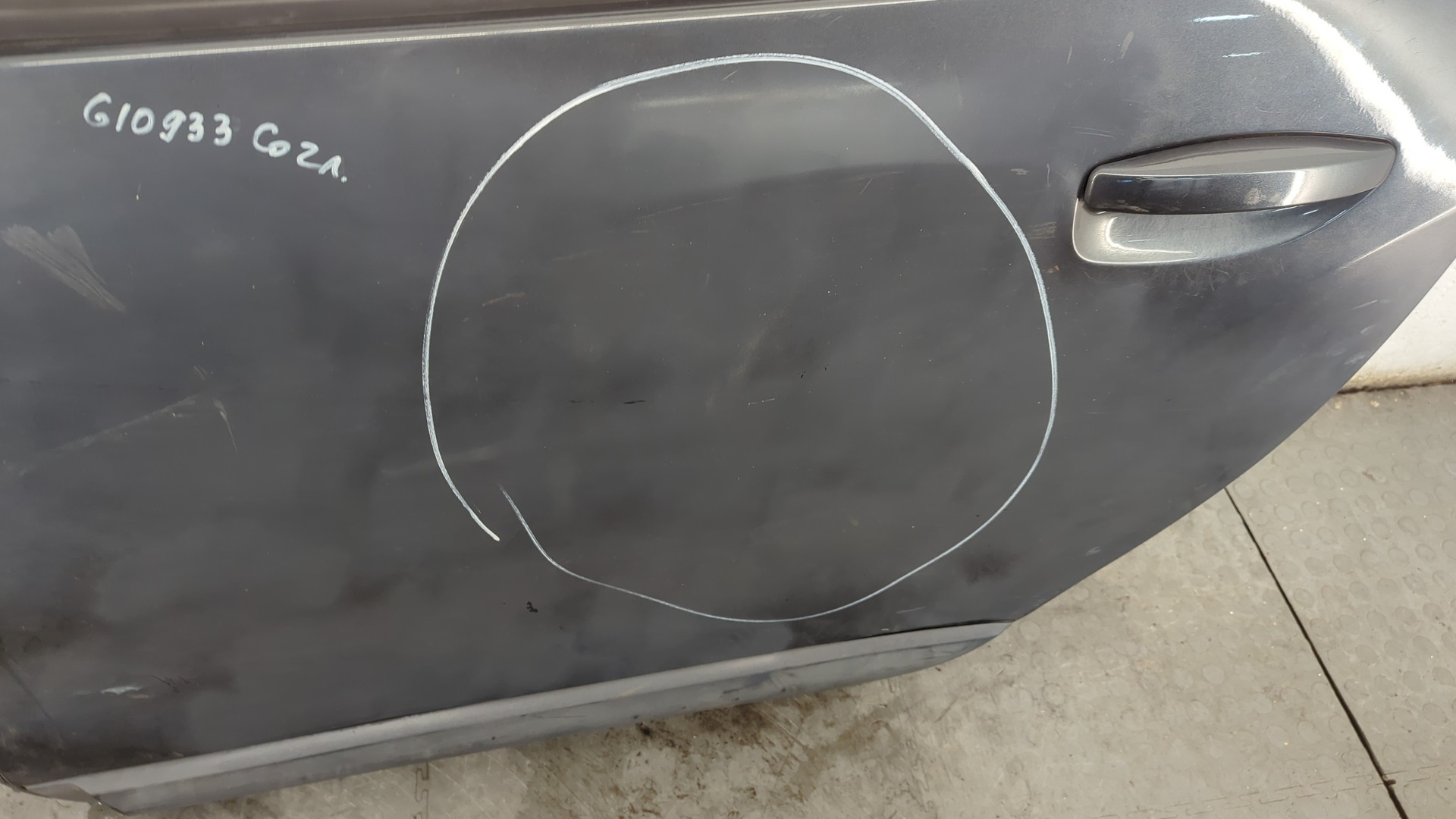 Дверь задняя левая