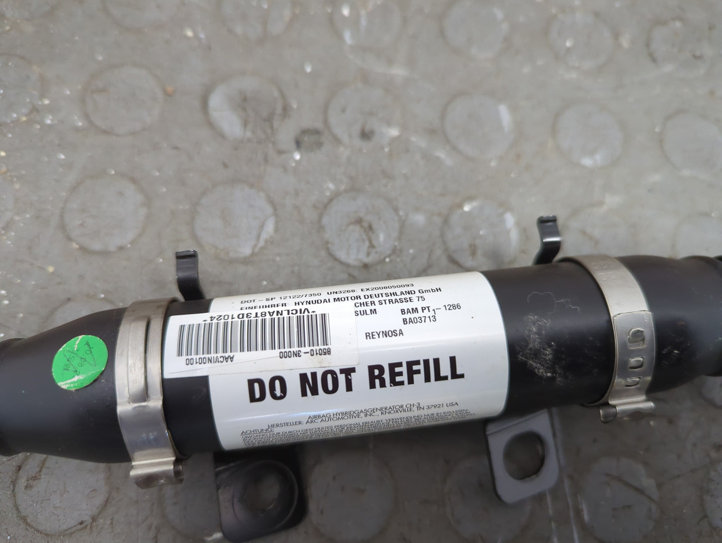 Подушка безопасности боковая (шторка)