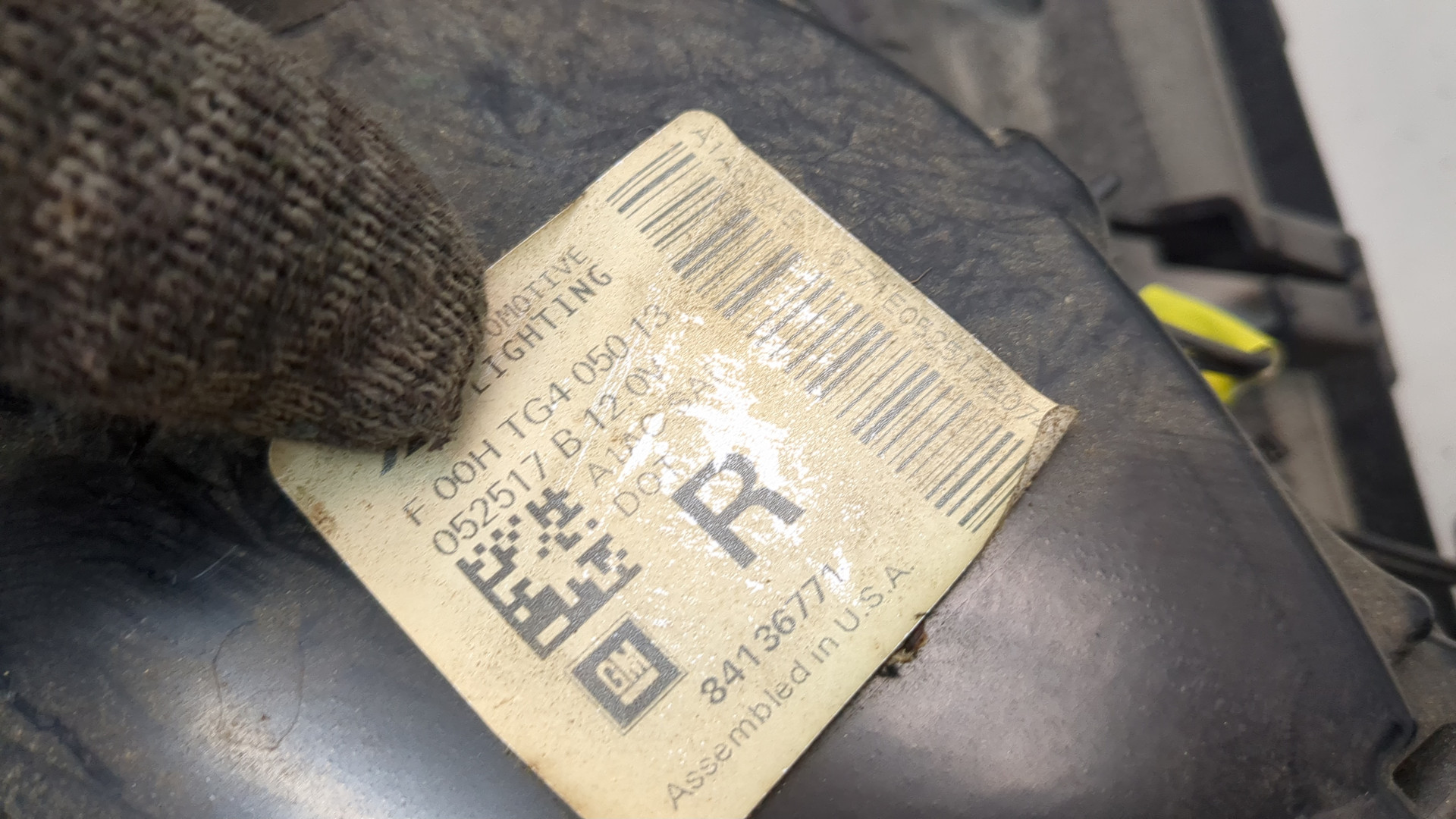 Фонарь задний правый