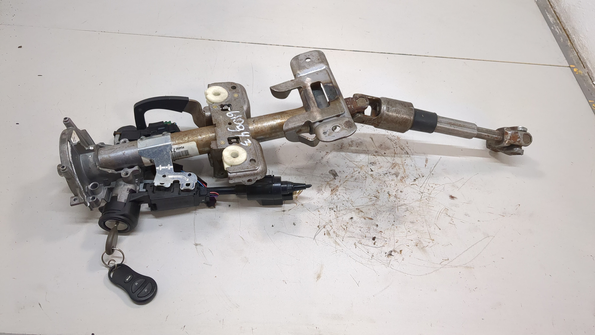 Колонка рулевая