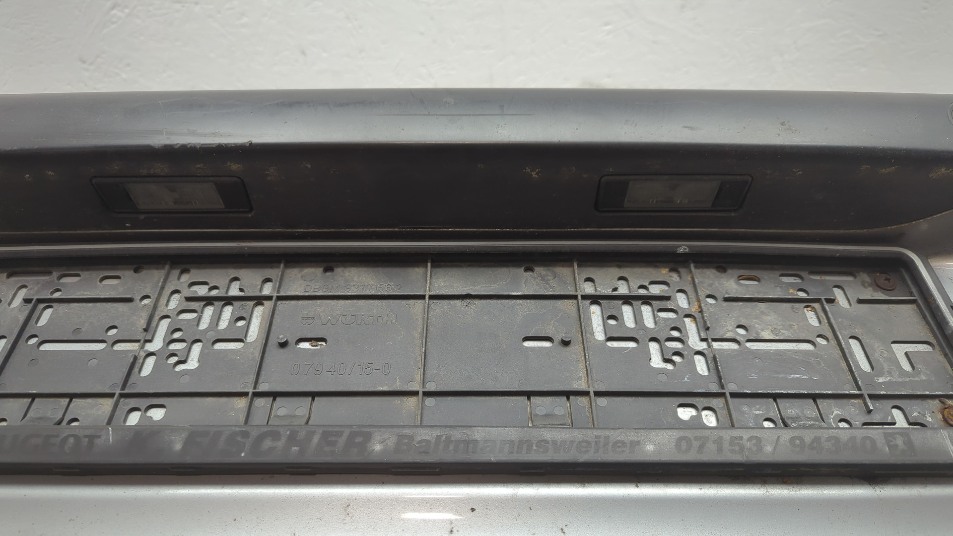 Бампер задний