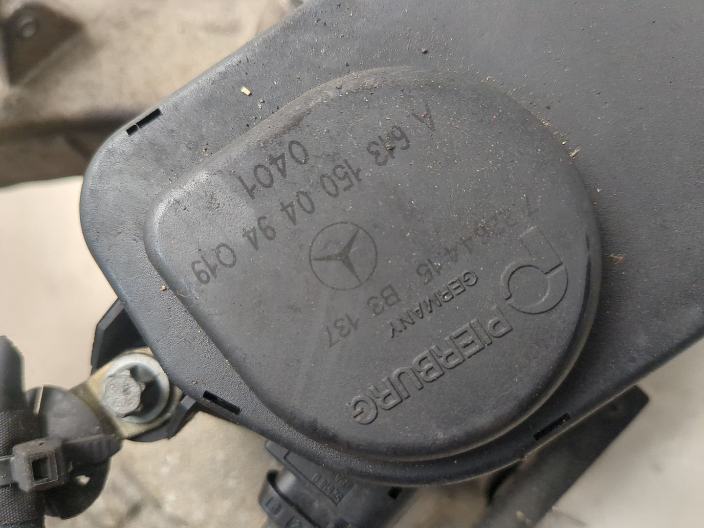 Клапан рециркуляции выхлопных газов (EGR)