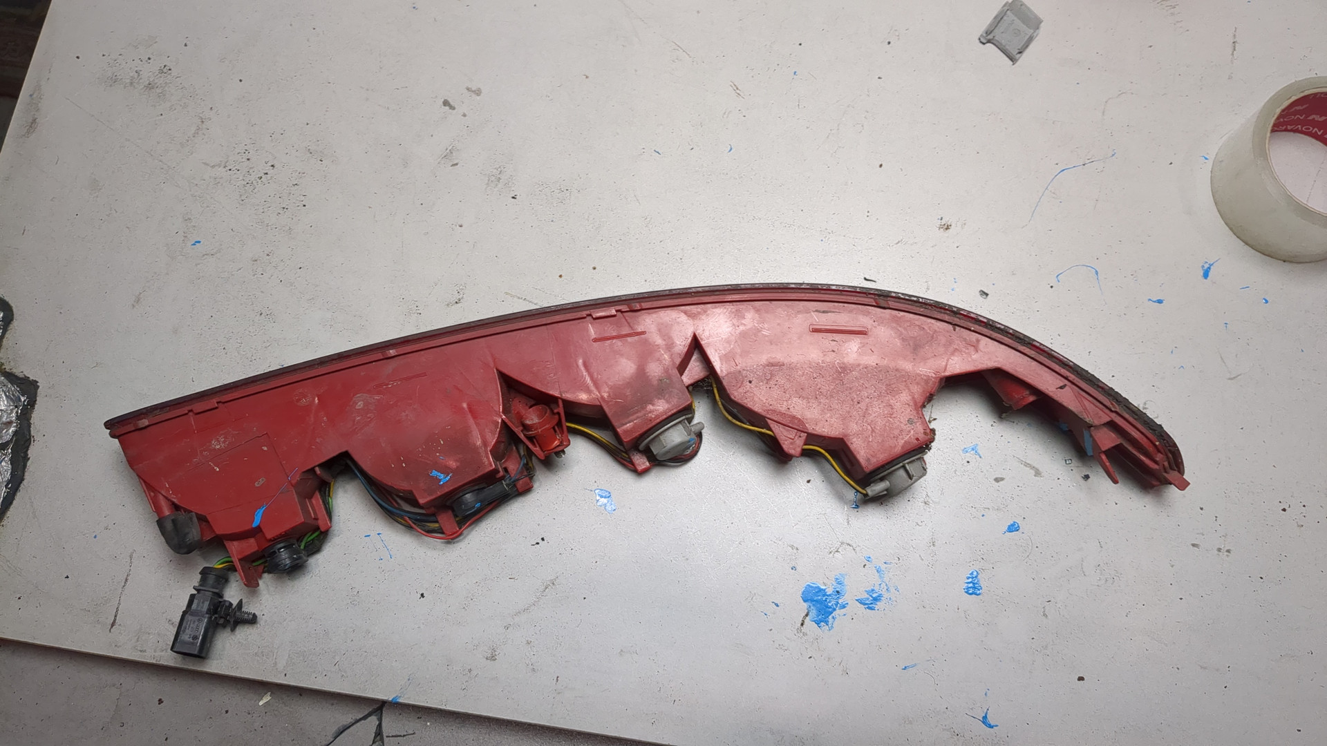 Фара противотуманная левая