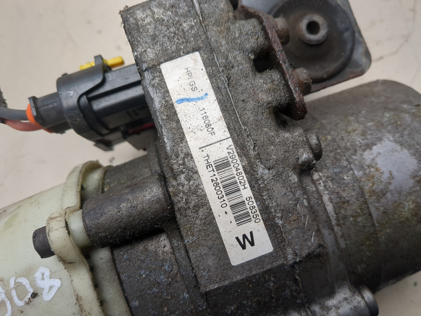 Серводвигатель рулевой рейки