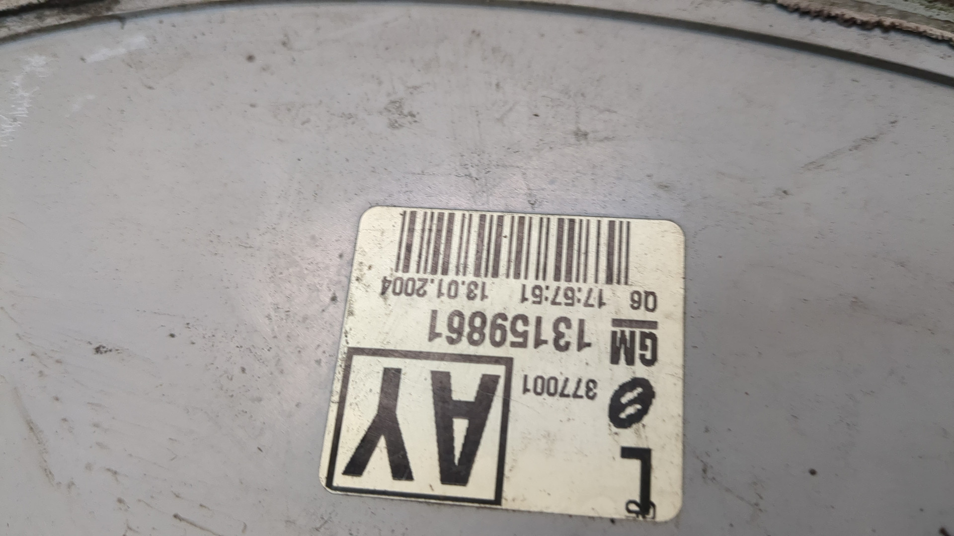 Фонарь задний левый