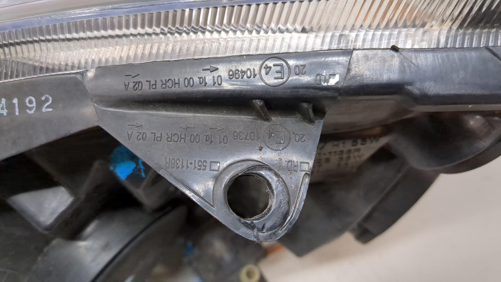 Фара правая