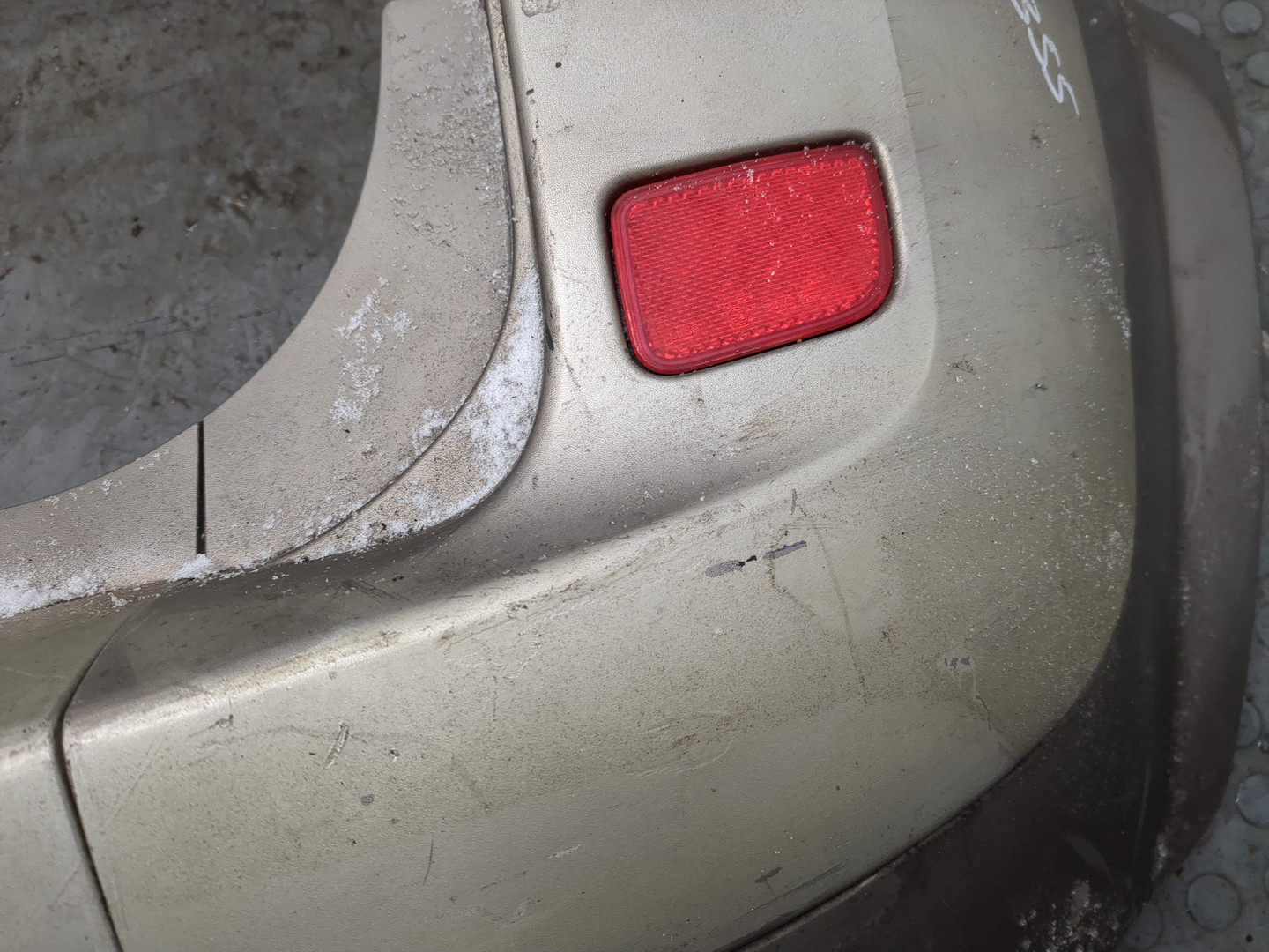 Бампер задний