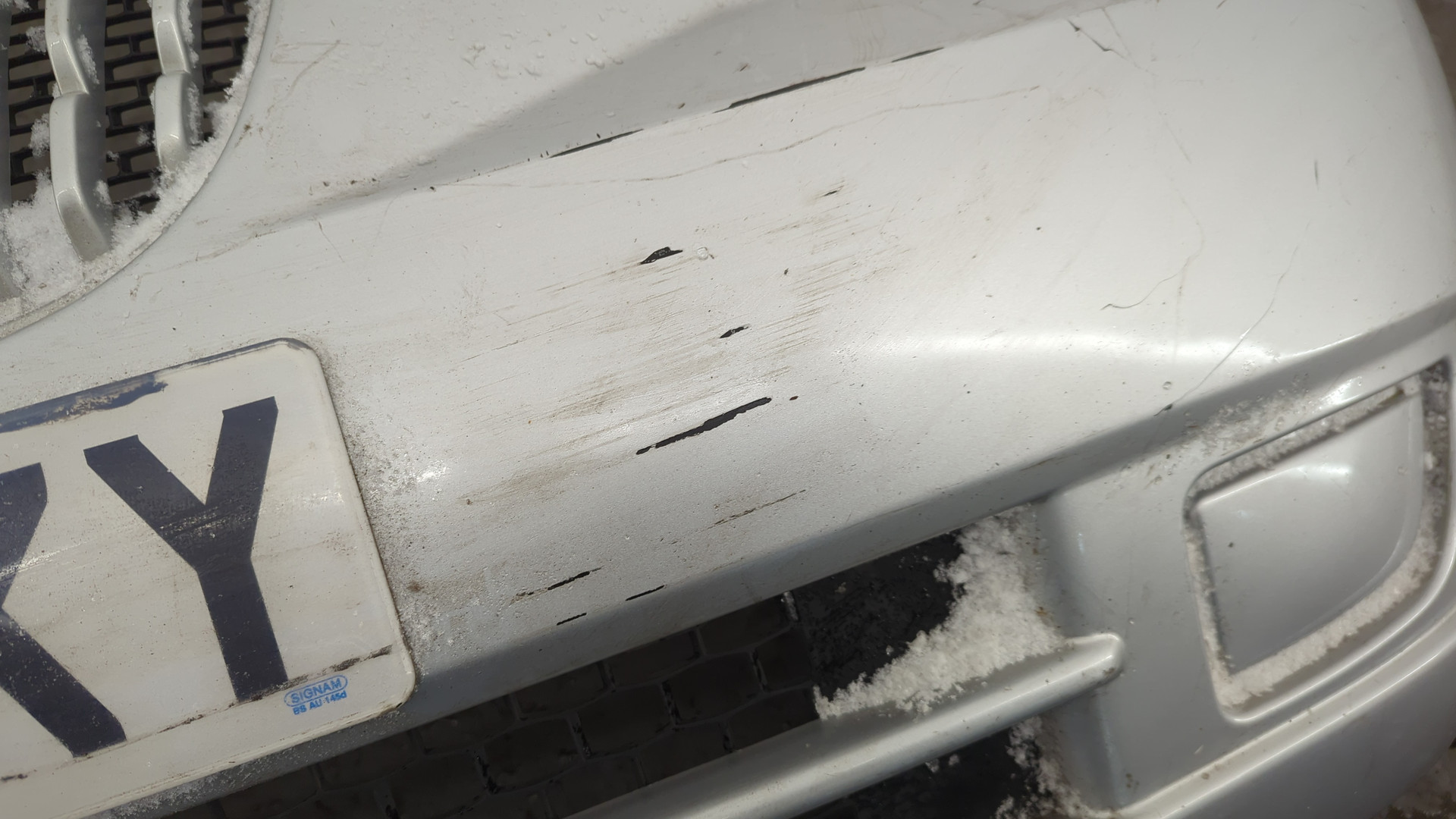 Бампер передний