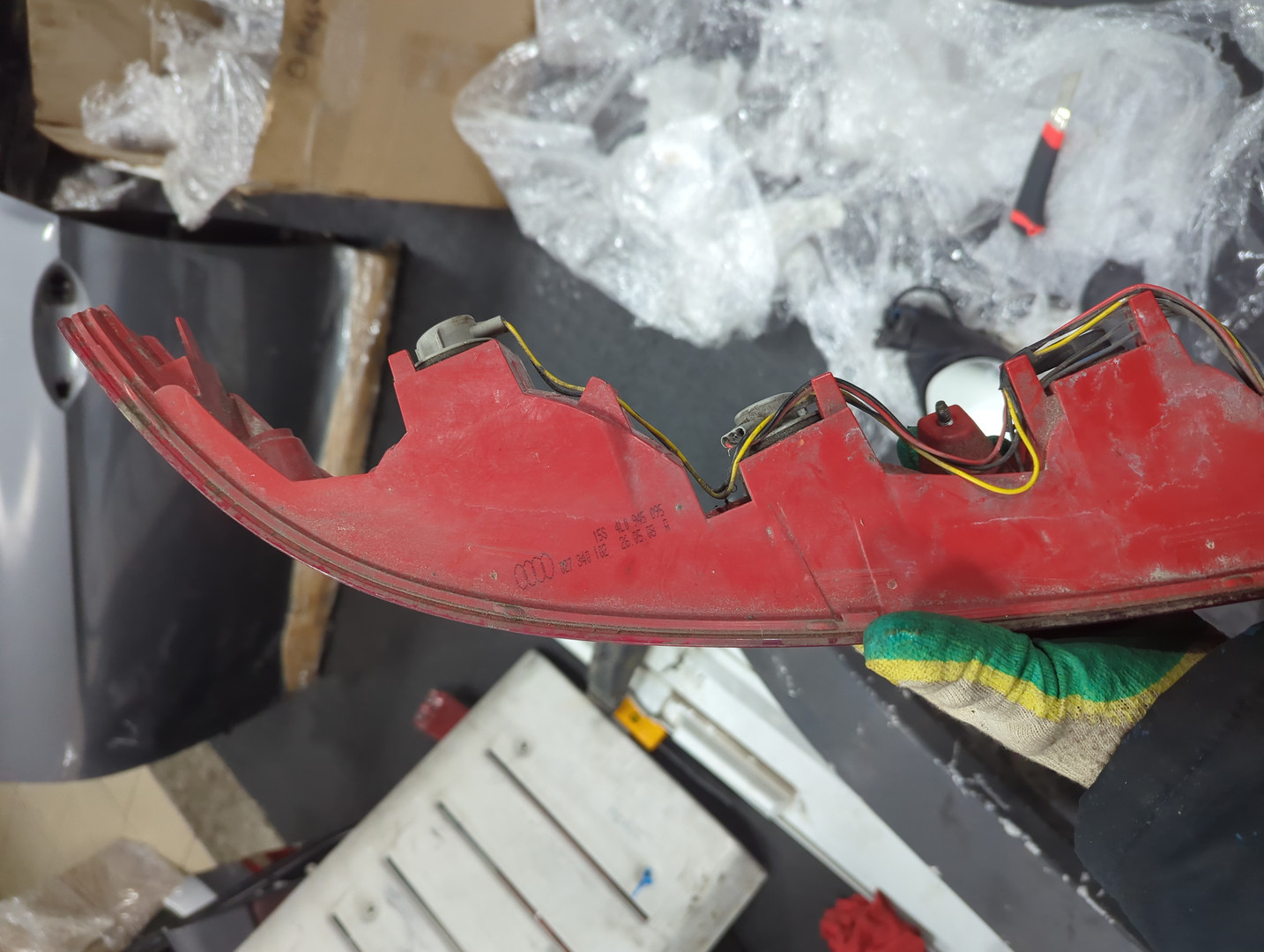 Фара противотуманная левая