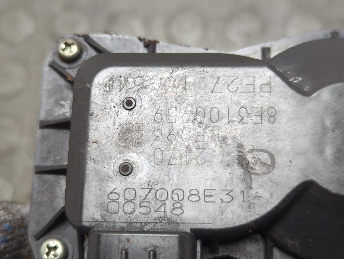 Заслонка дроссельная электрическая