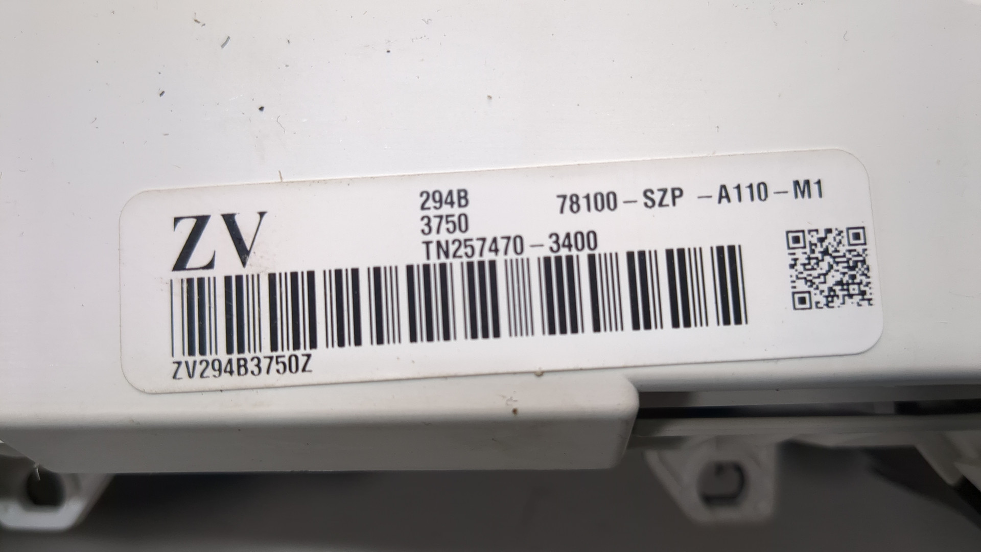 Панель приборов