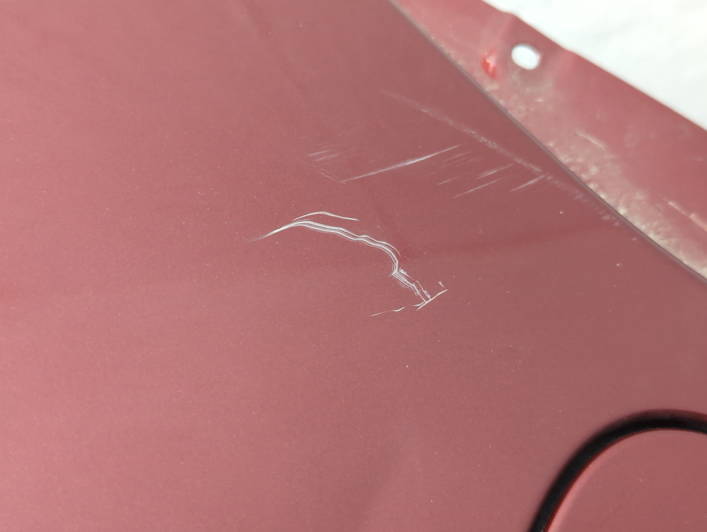 Крыло переднее левое