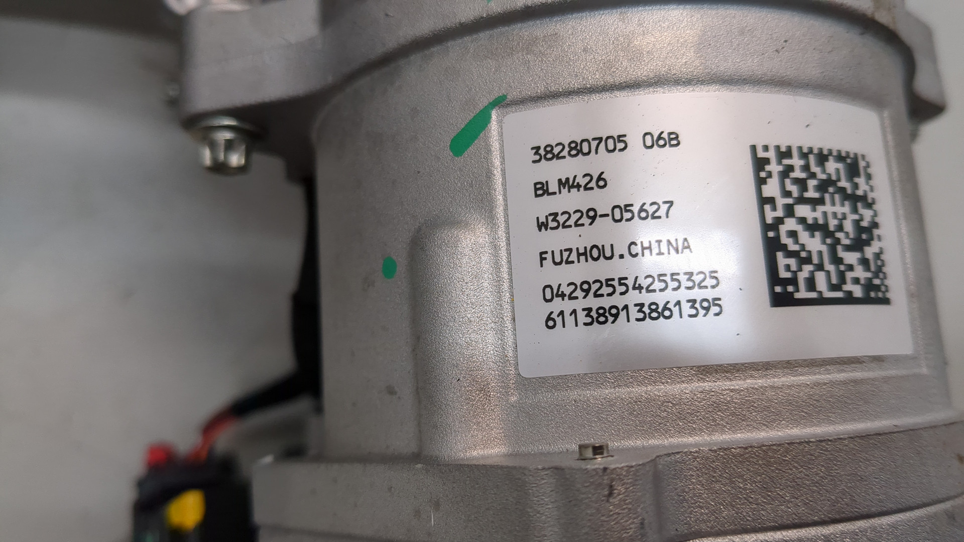 Серводвигатель рулевой рейки