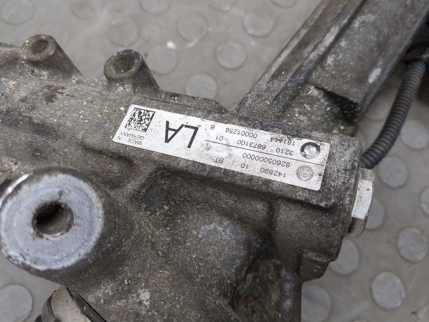 Рейка рулевая