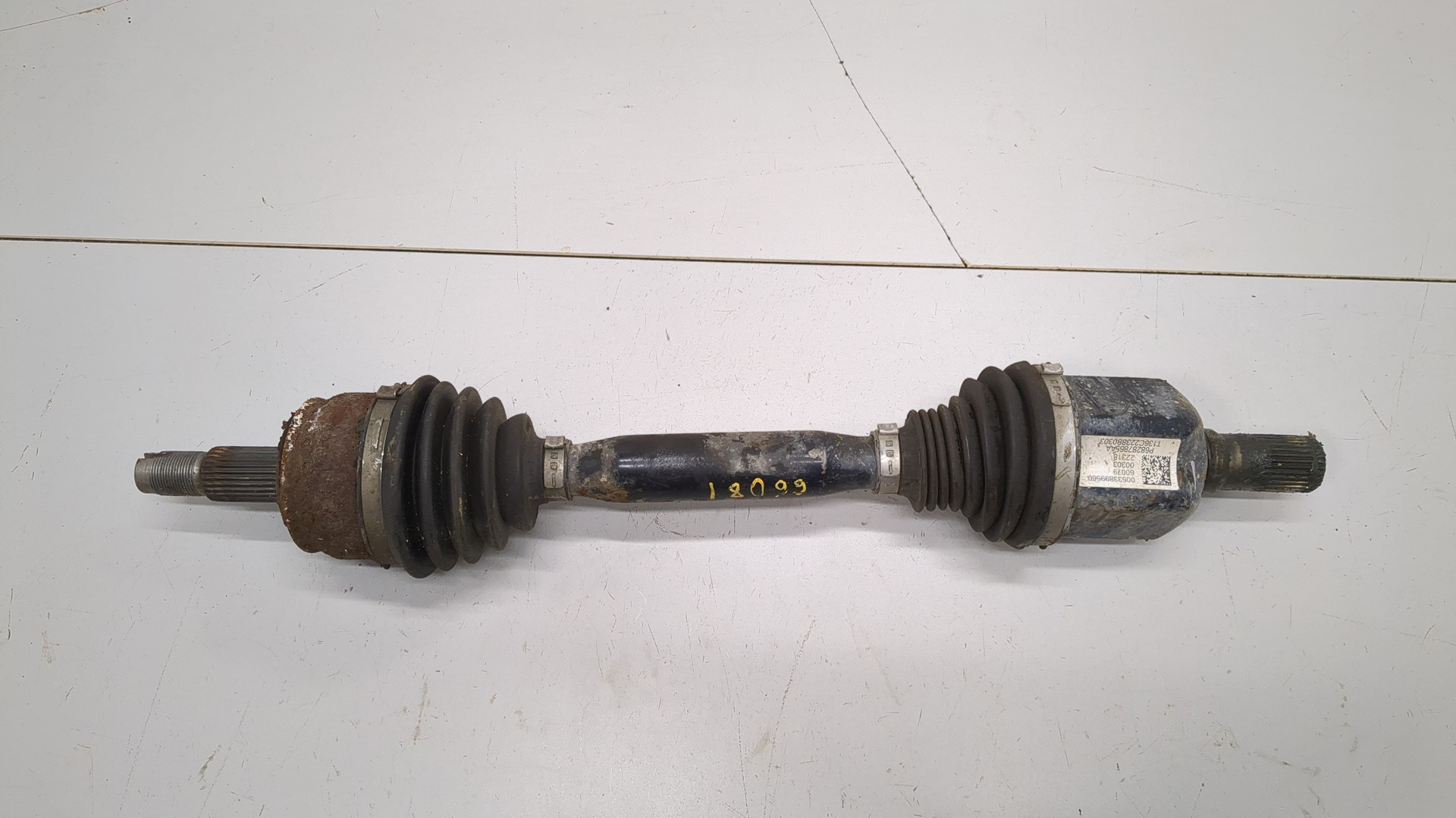 Полуось передняя