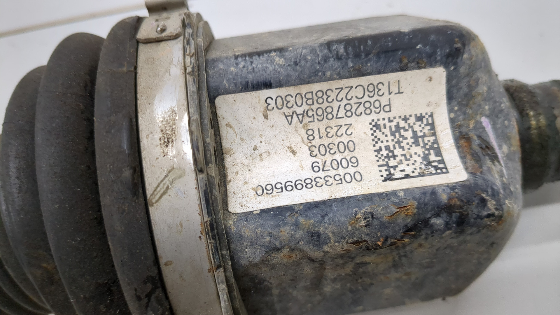 Полуось передняя