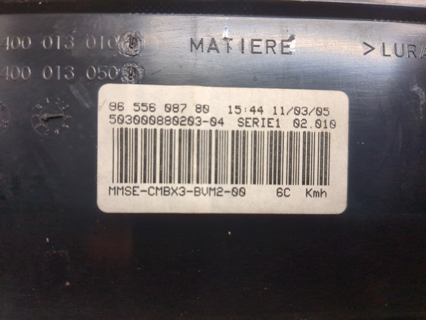 Панель приборов