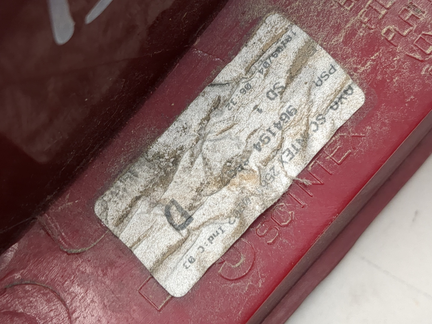 Фонарь задний правый