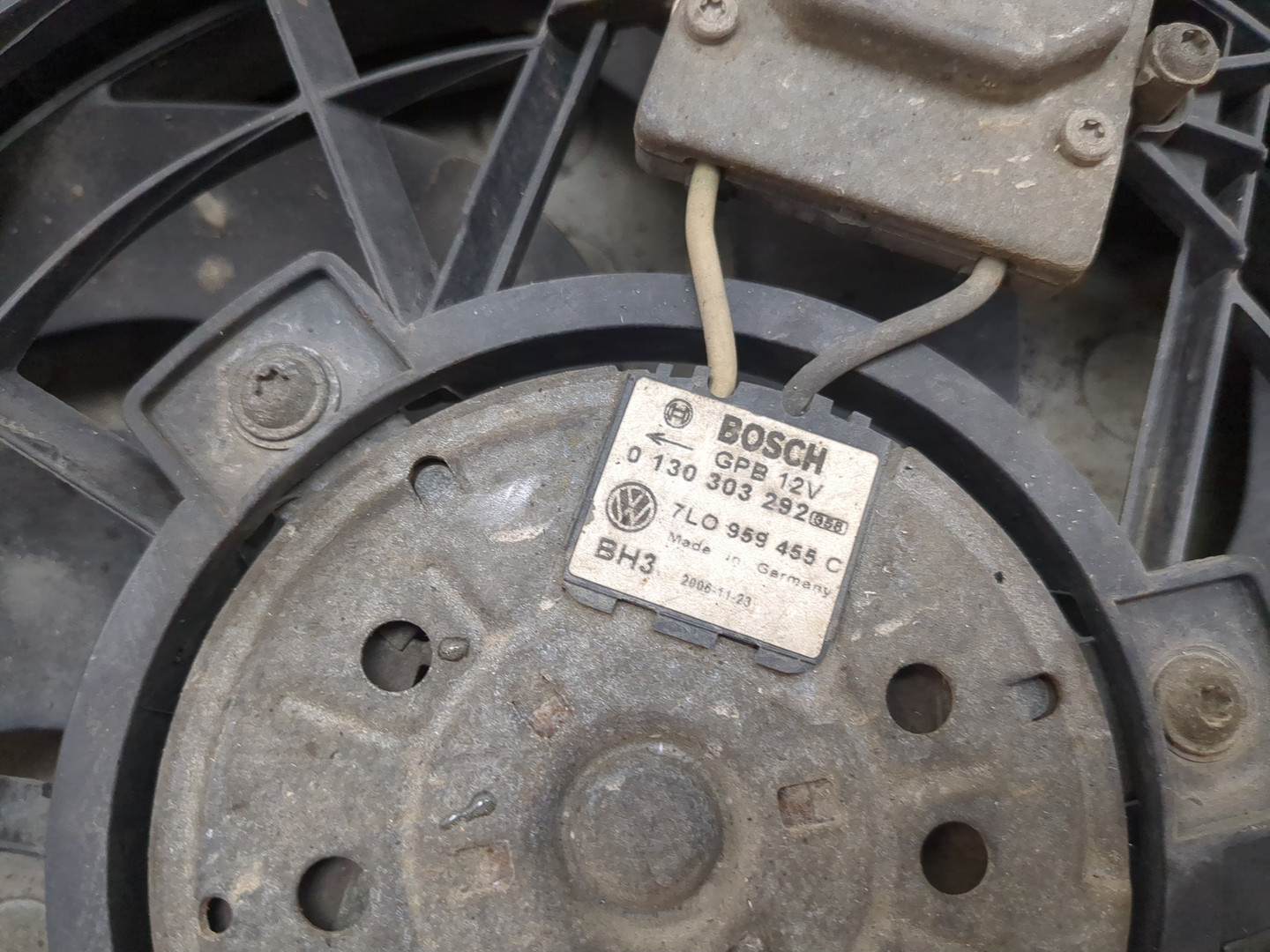 Вентилятор радиатора