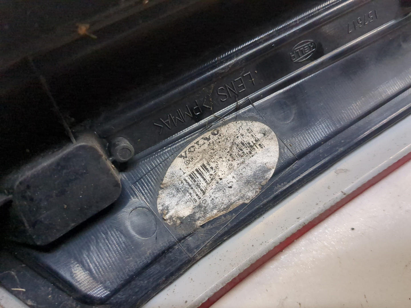 Фонарь задний левый