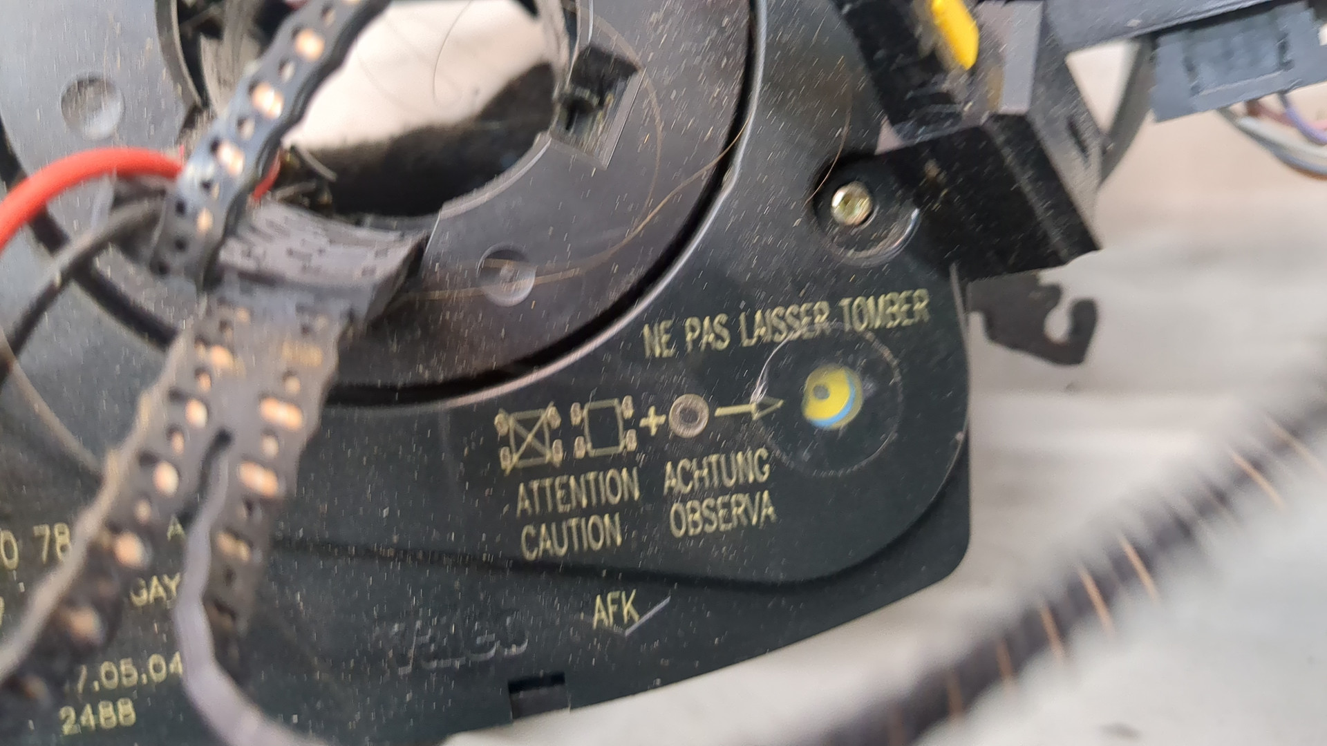 Переключатель подрулевой