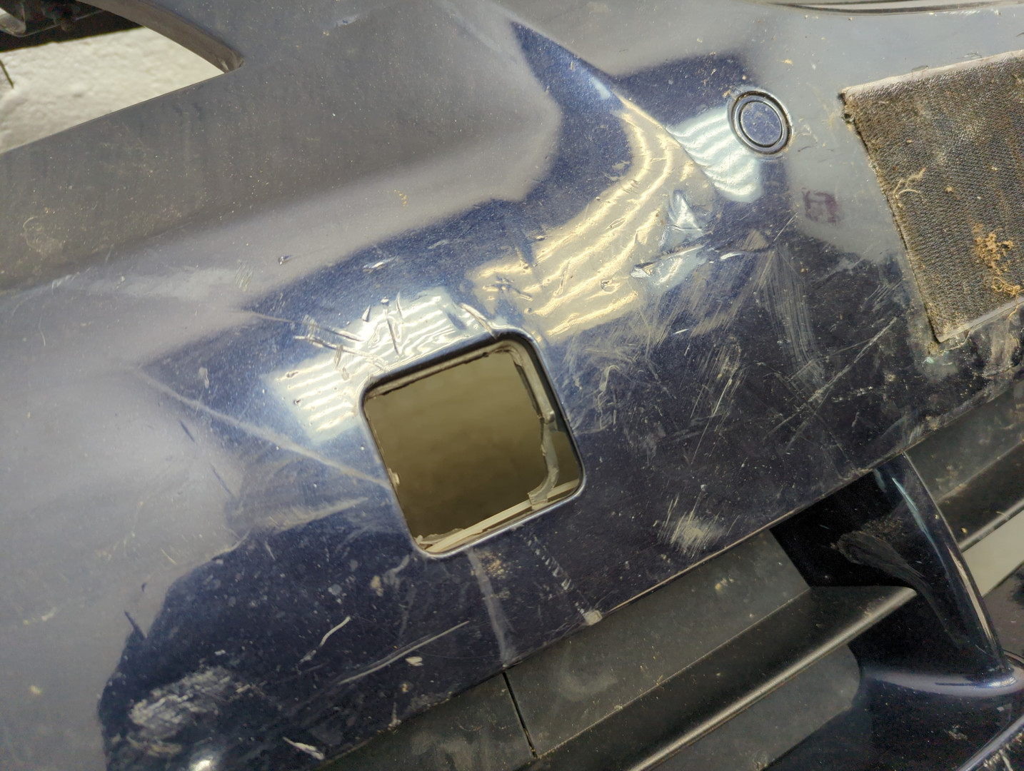 Бампер передний