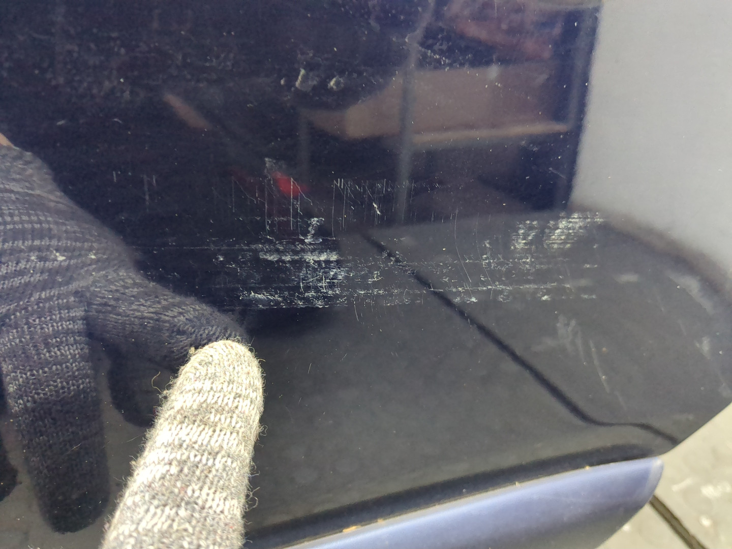 Дверь задняя левая