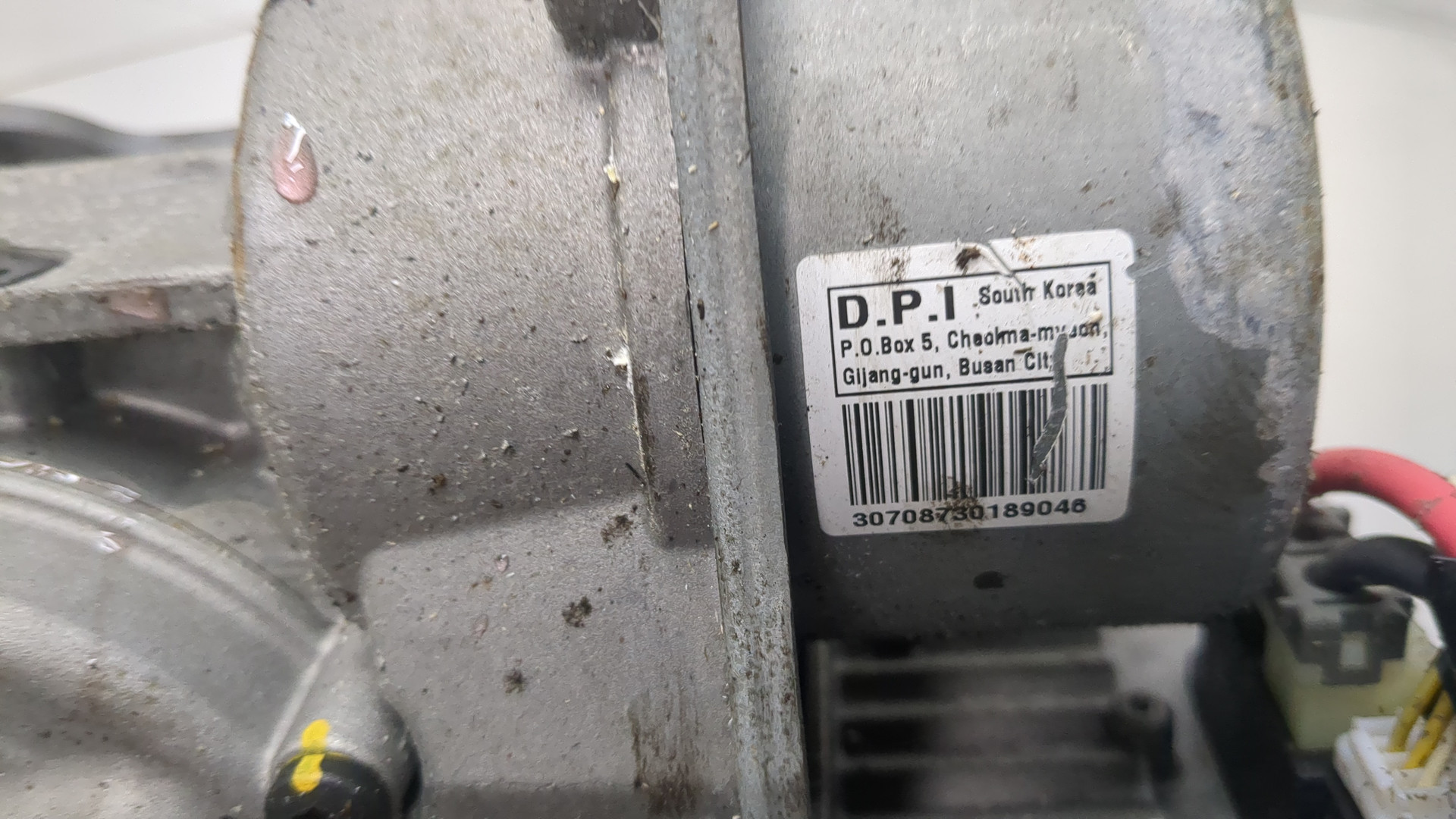 Серводвигатель рулевой рейки