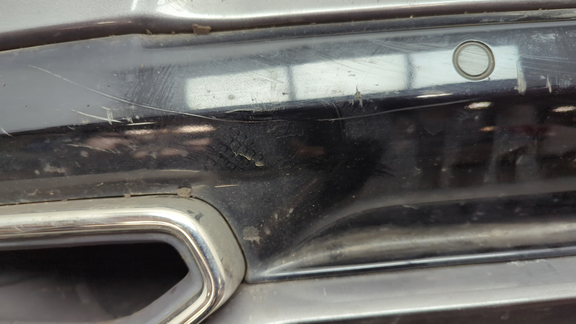 Бампер задний