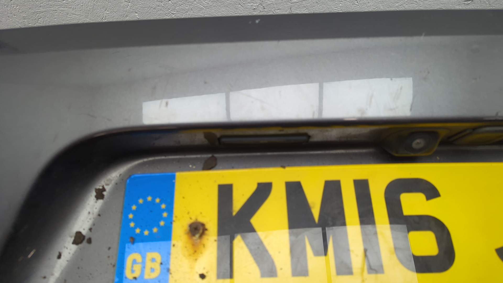 Бампер задний