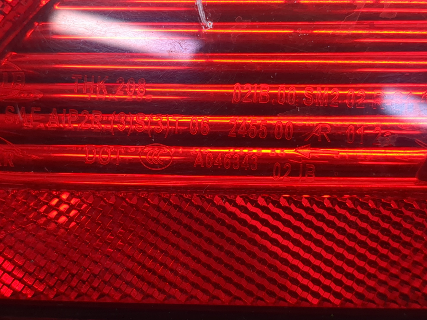 Фонарь задний левый