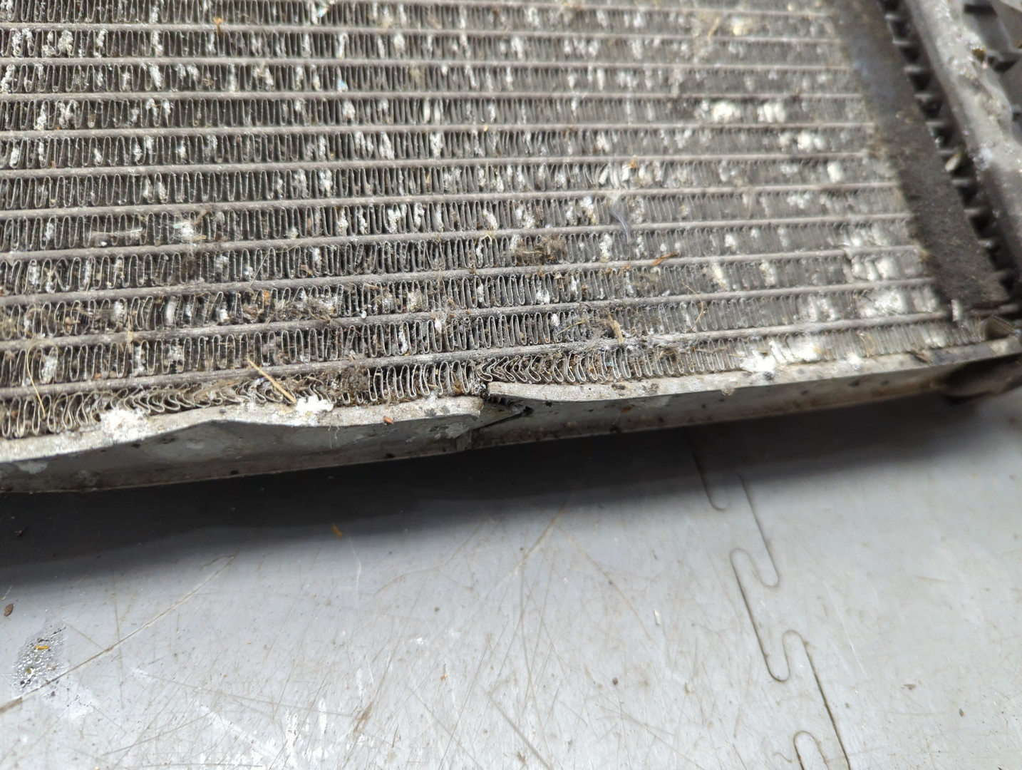 Радиатор охлаждения двигателя основной