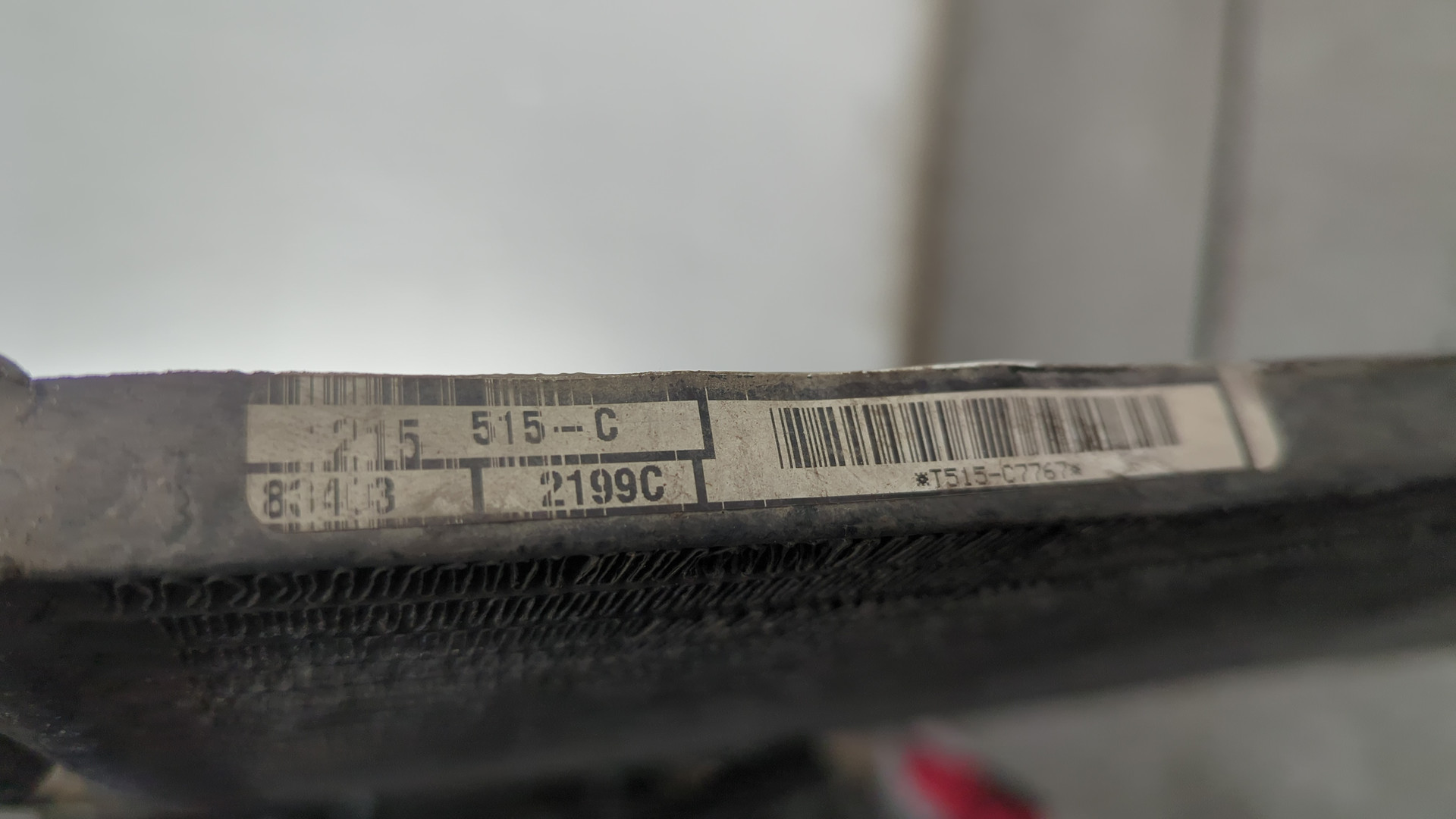 Радиатор кондиционера / конденсер