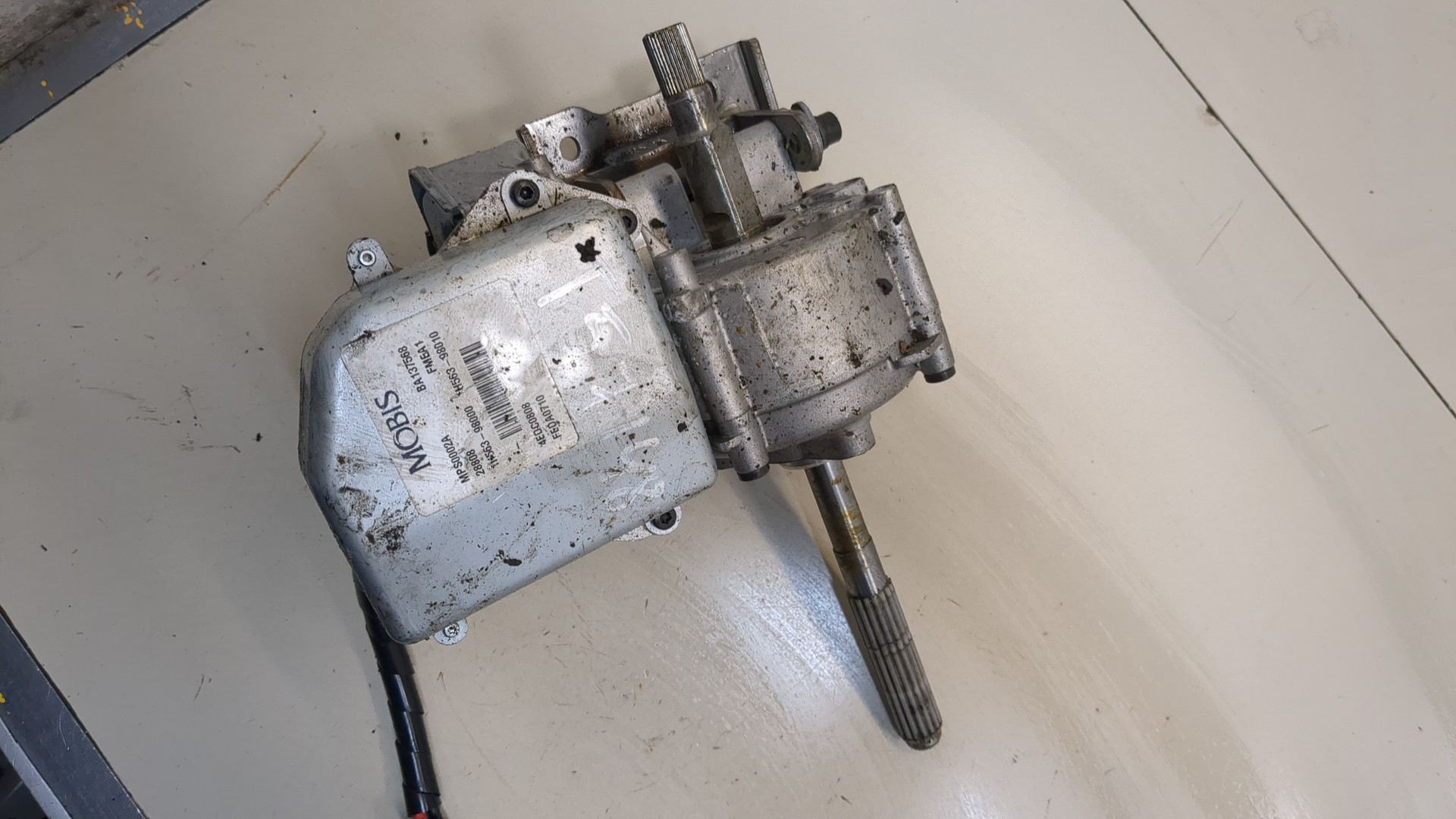 Серводвигатель рулевой рейки