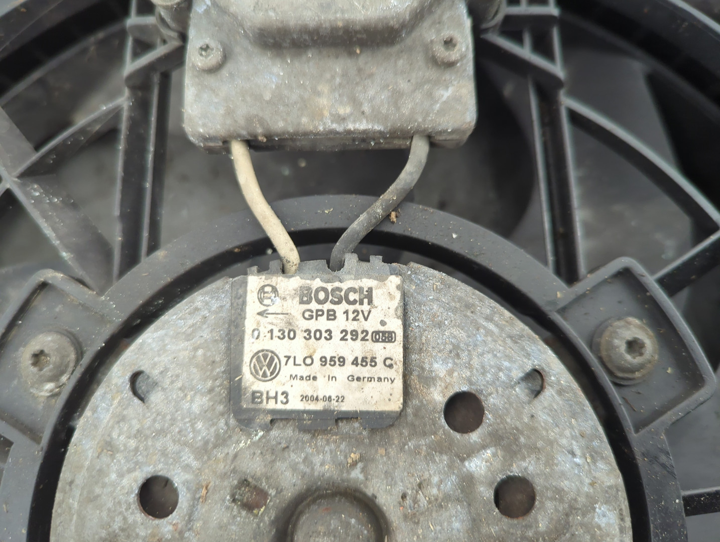 Вентилятор радиатора