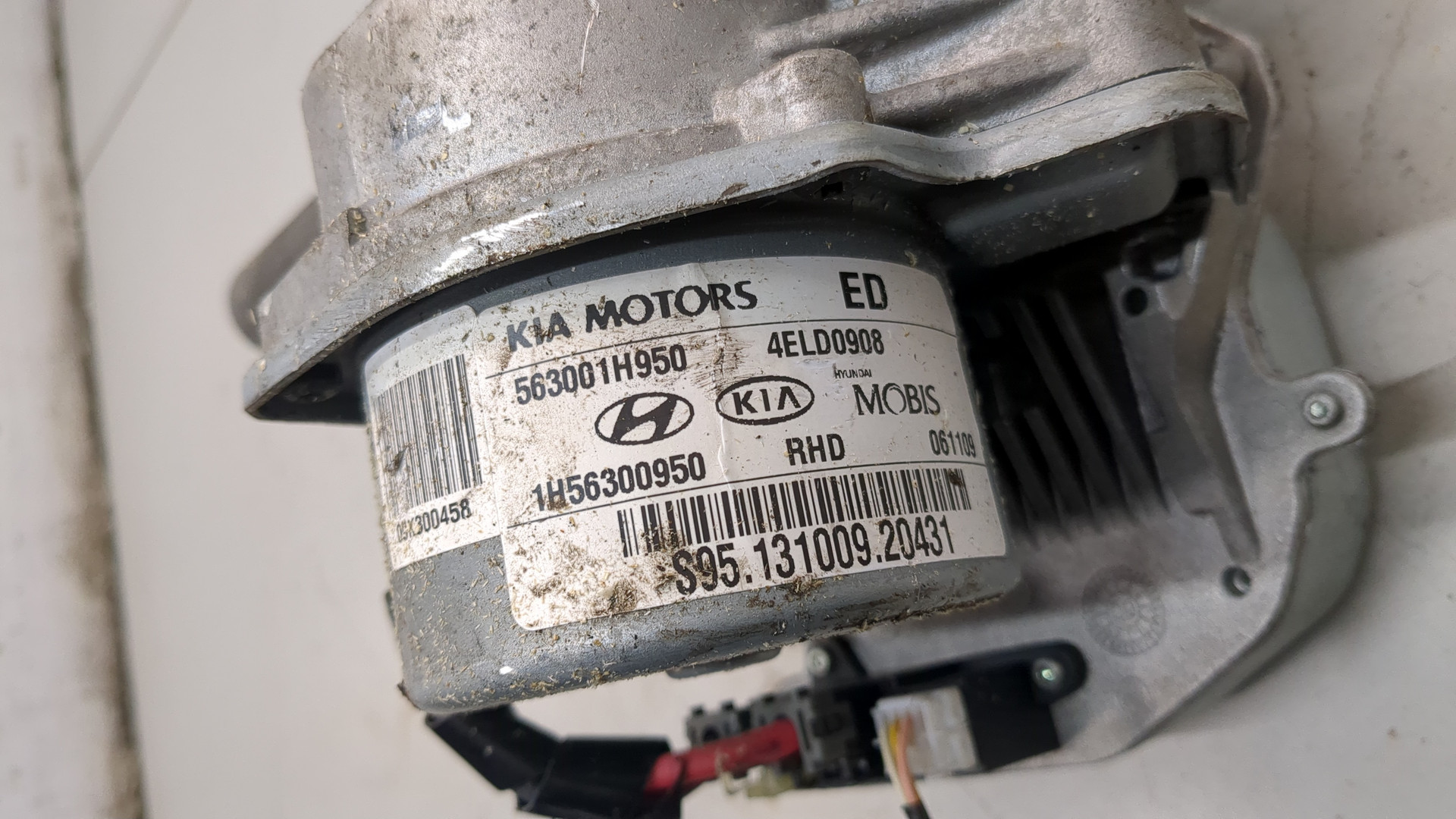 Серводвигатель рулевой рейки