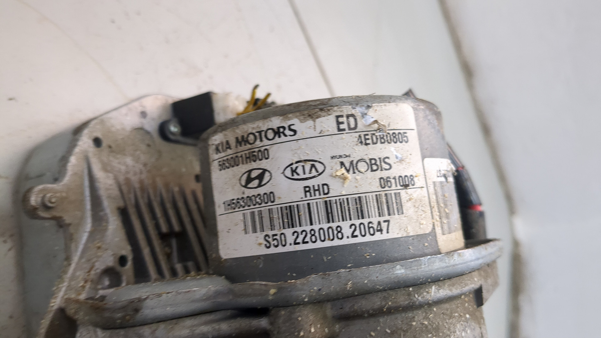 Серводвигатель рулевой рейки