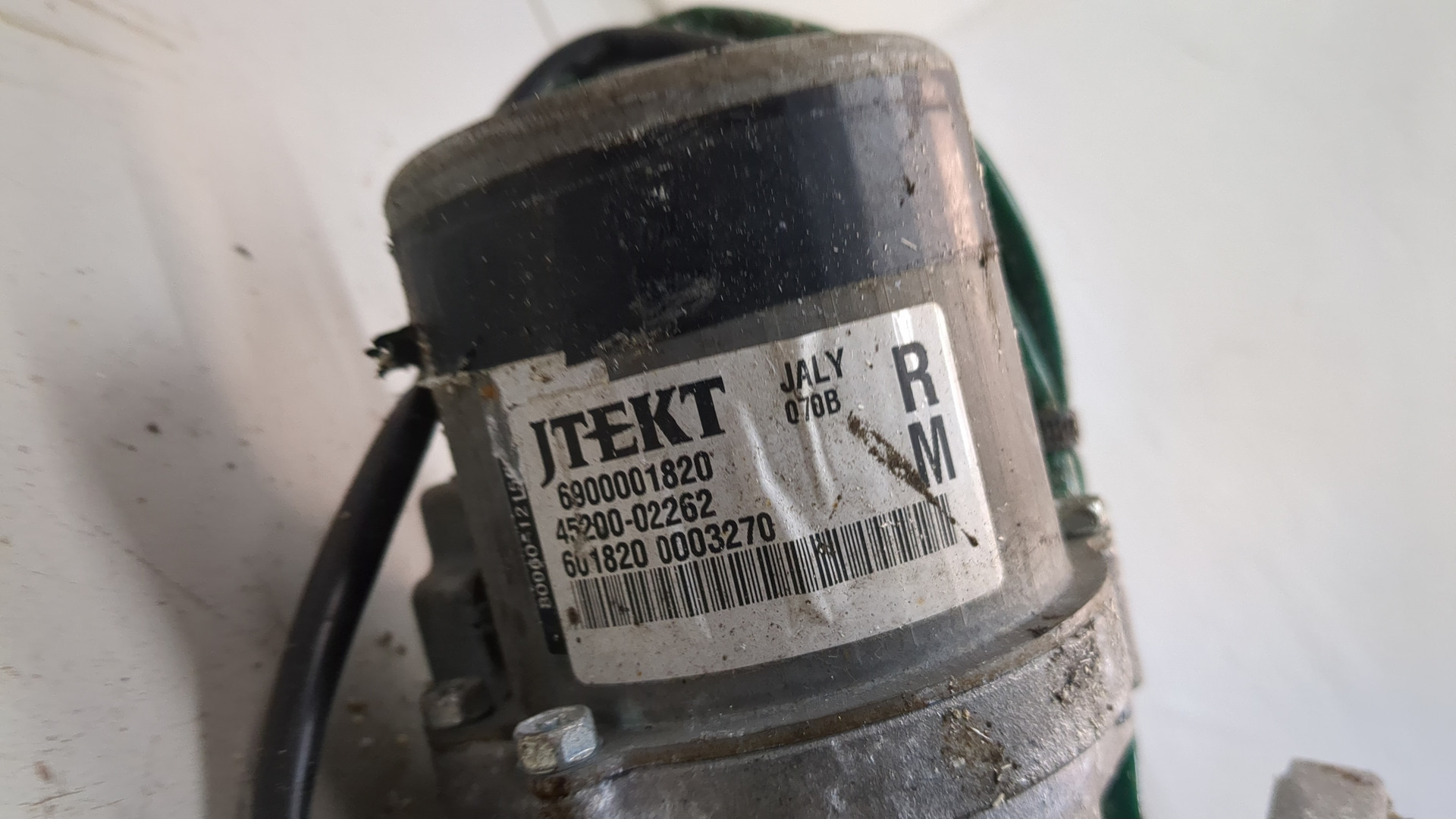 Серводвигатель рулевой рейки