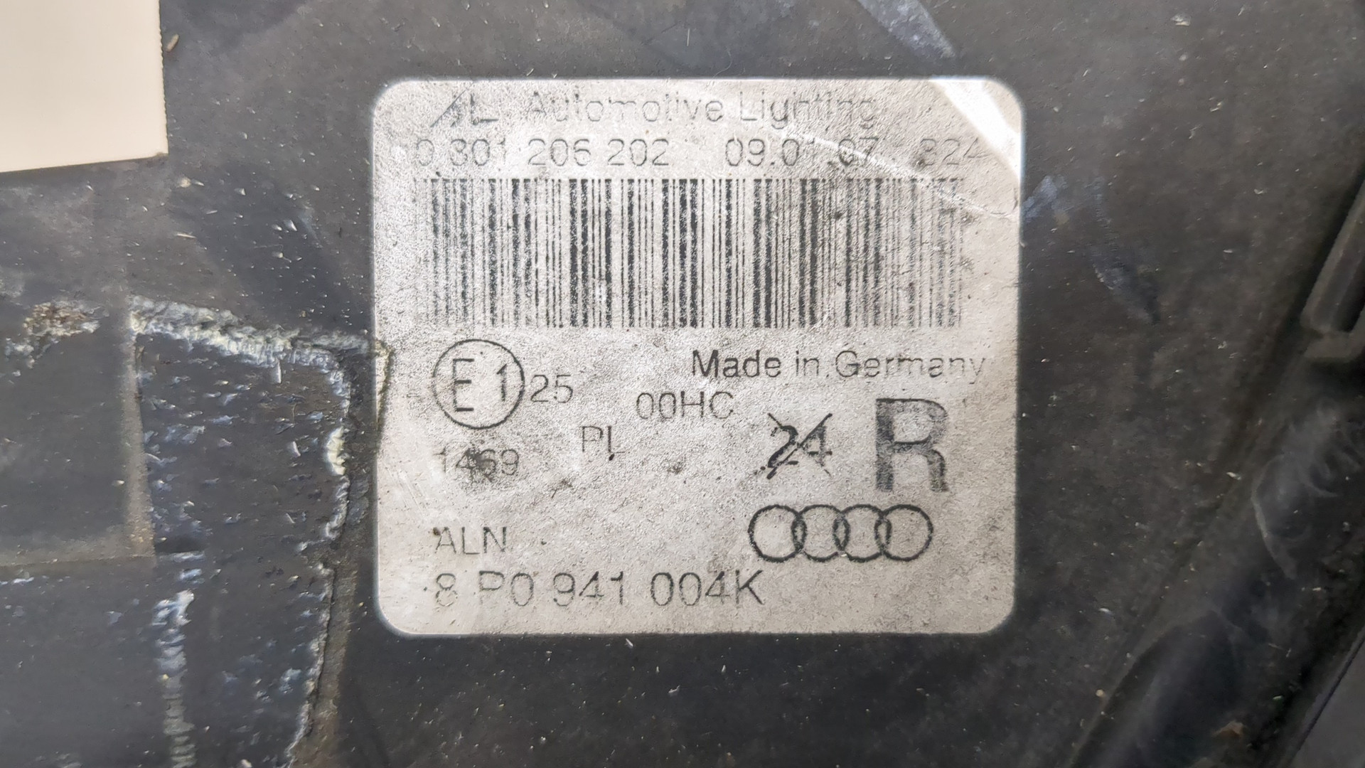 Фара правая