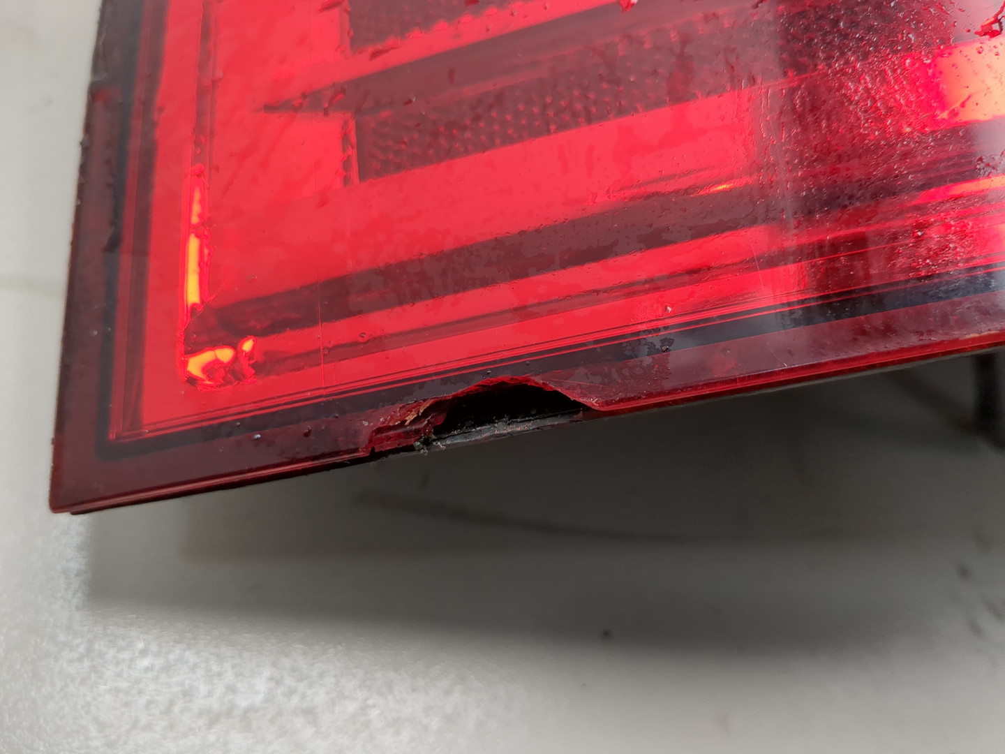 Фонарь задний левый