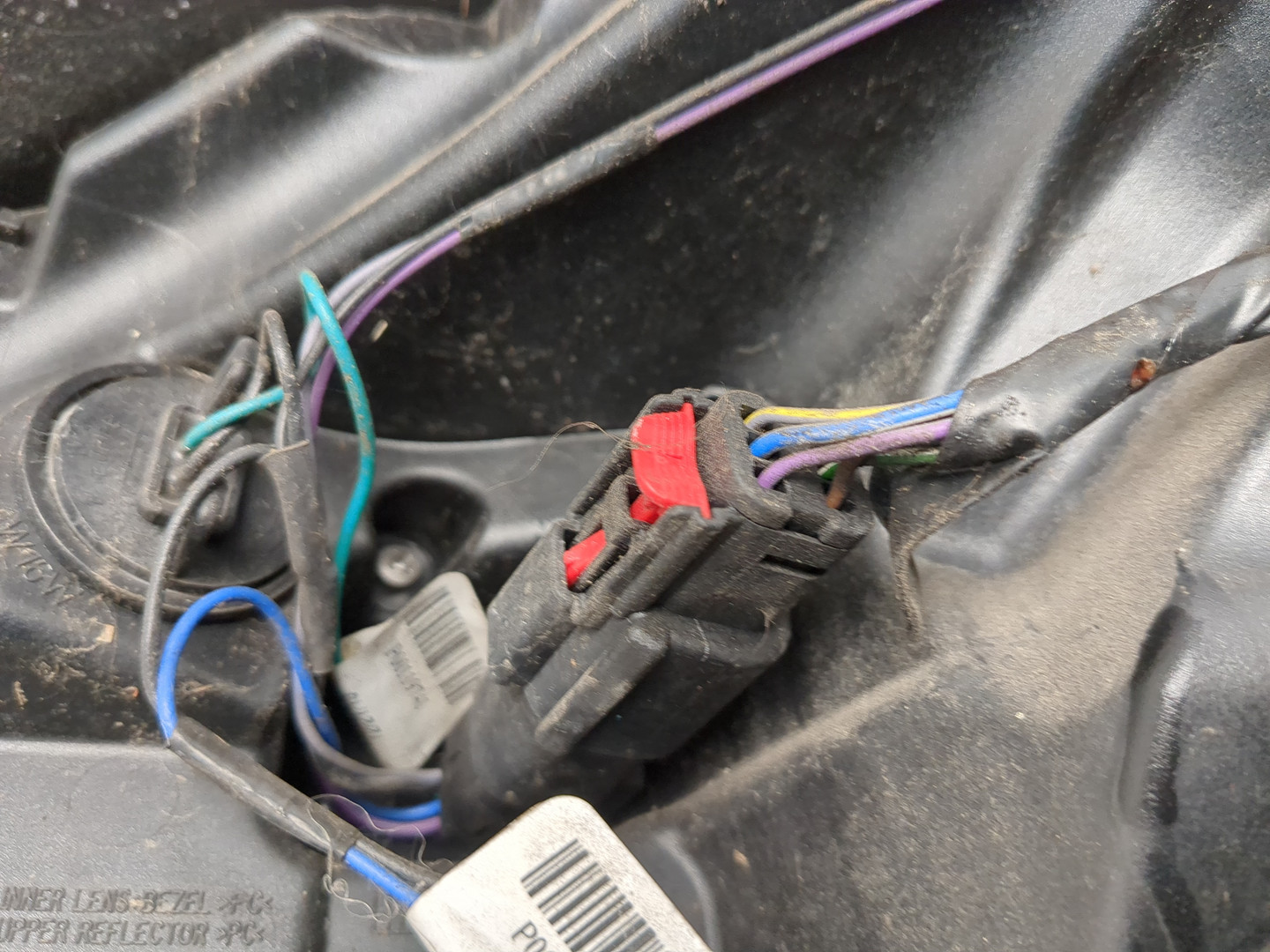 Фонарь задний левый