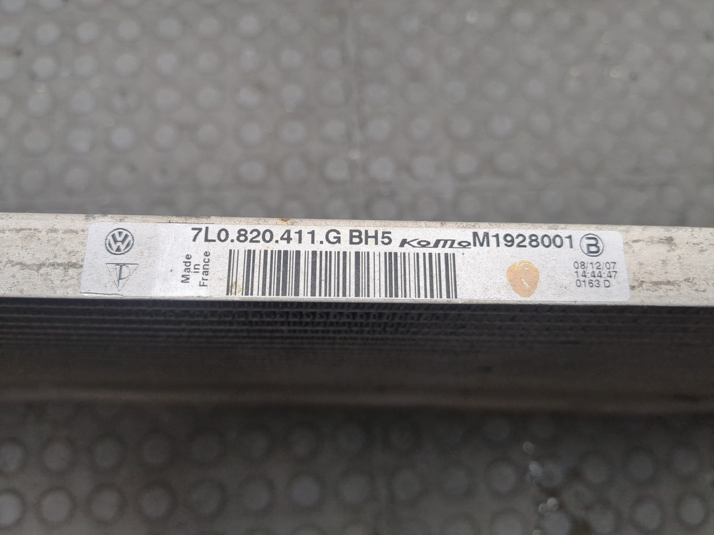 Радиатор кондиционера / конденсер