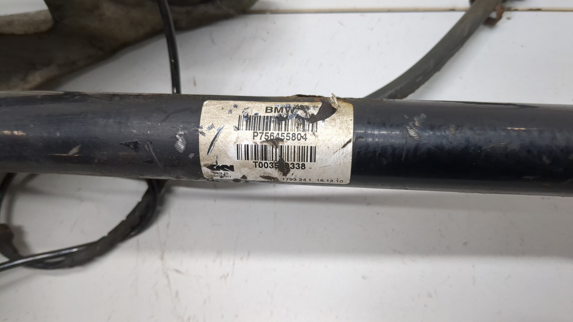 Кулак поворотный задний левый