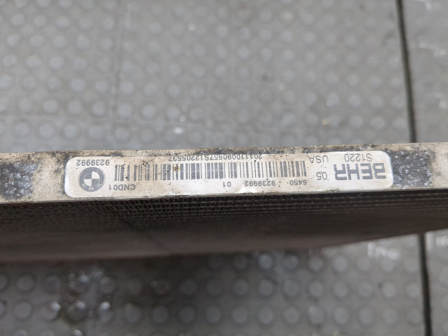 Радиатор кондиционера / конденсер