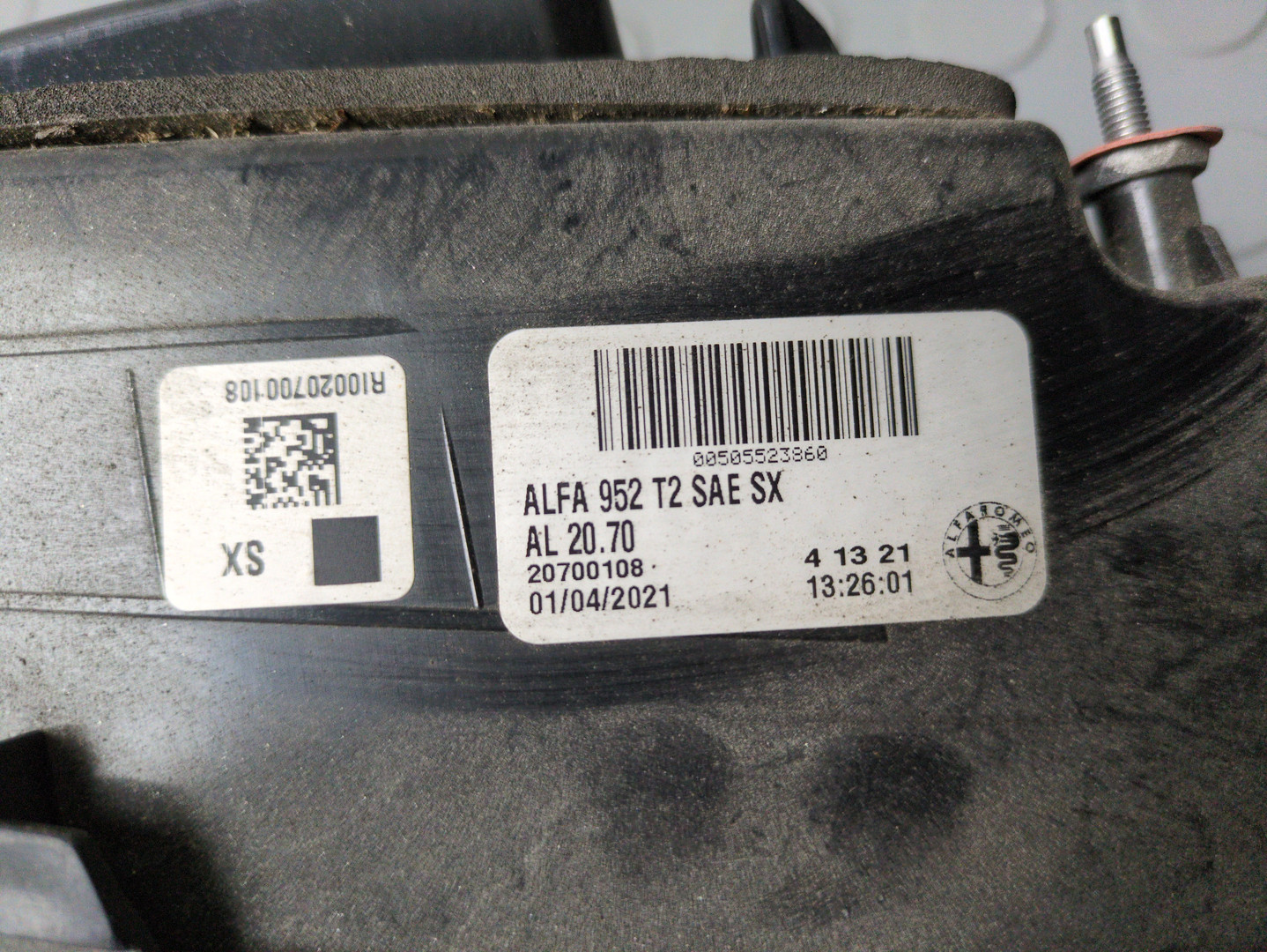 Фонарь задний внутренний правый