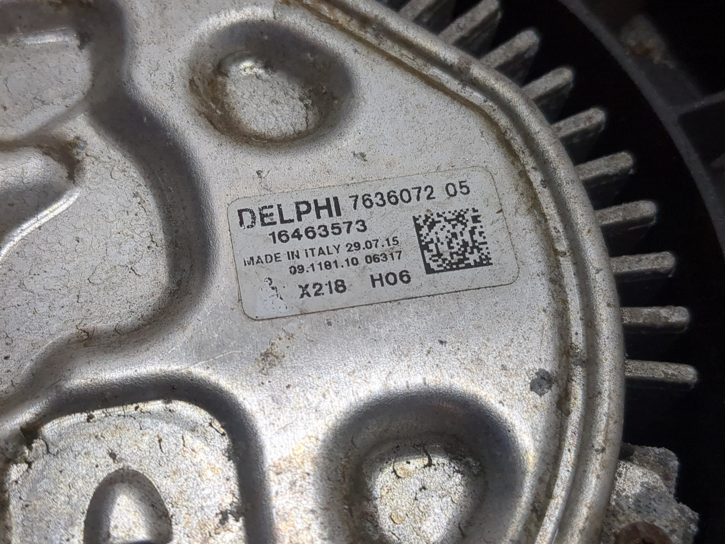 Вентилятор радиатора