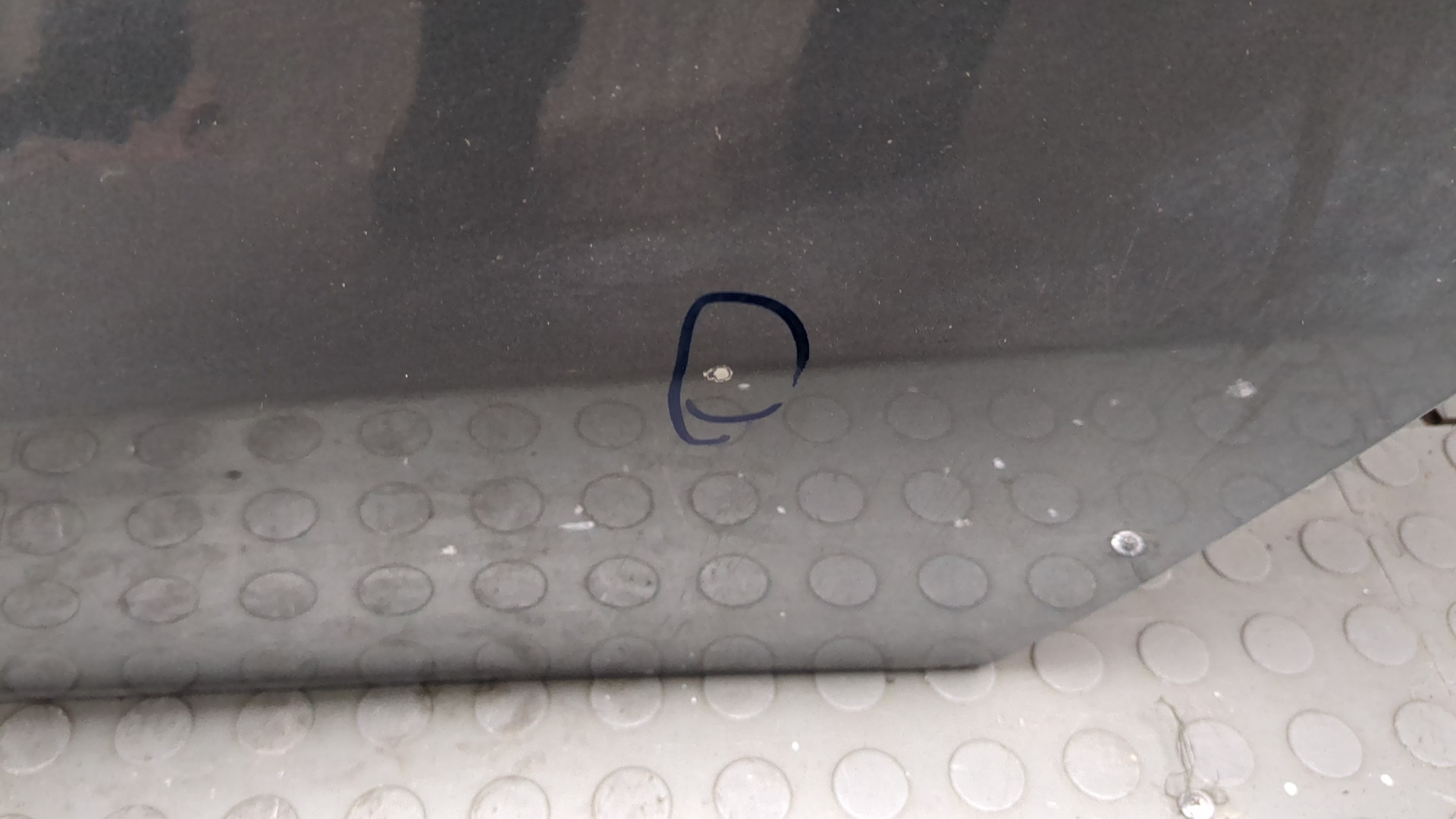 Дверь задняя левая