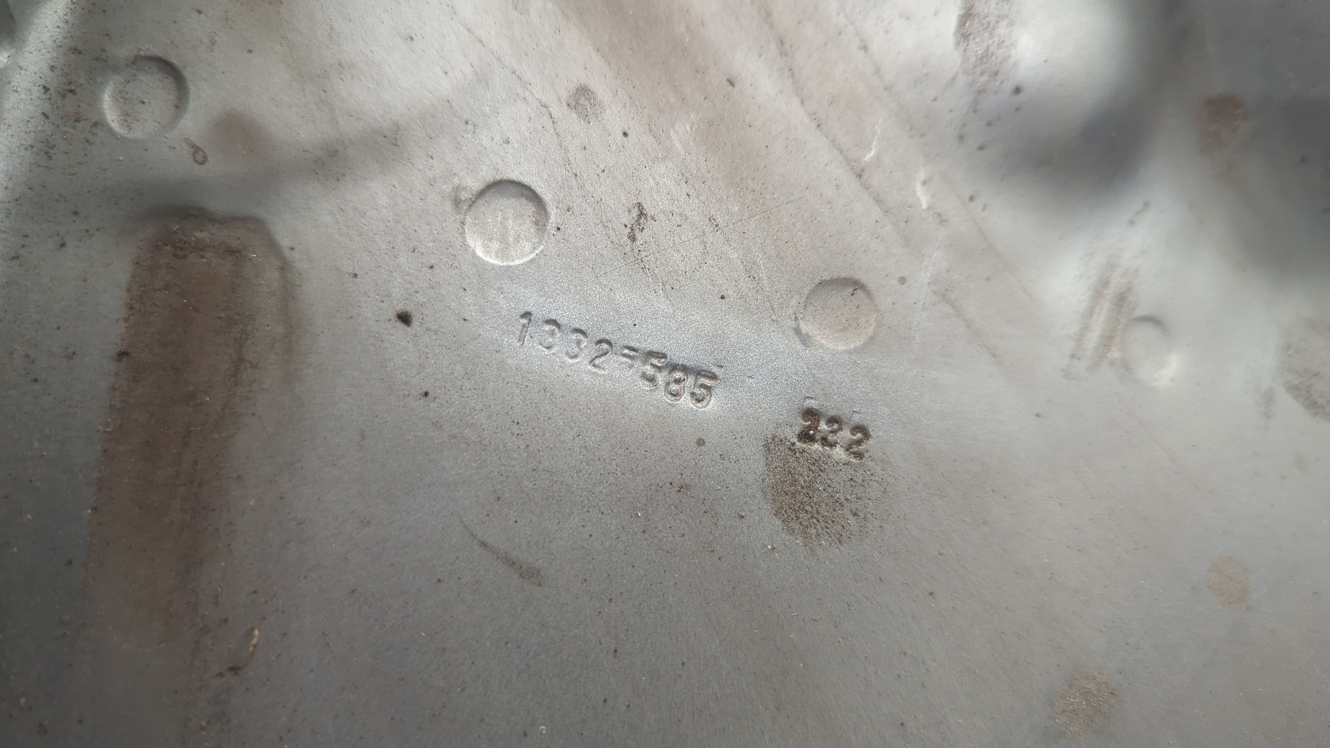 Лонжерон передний правый