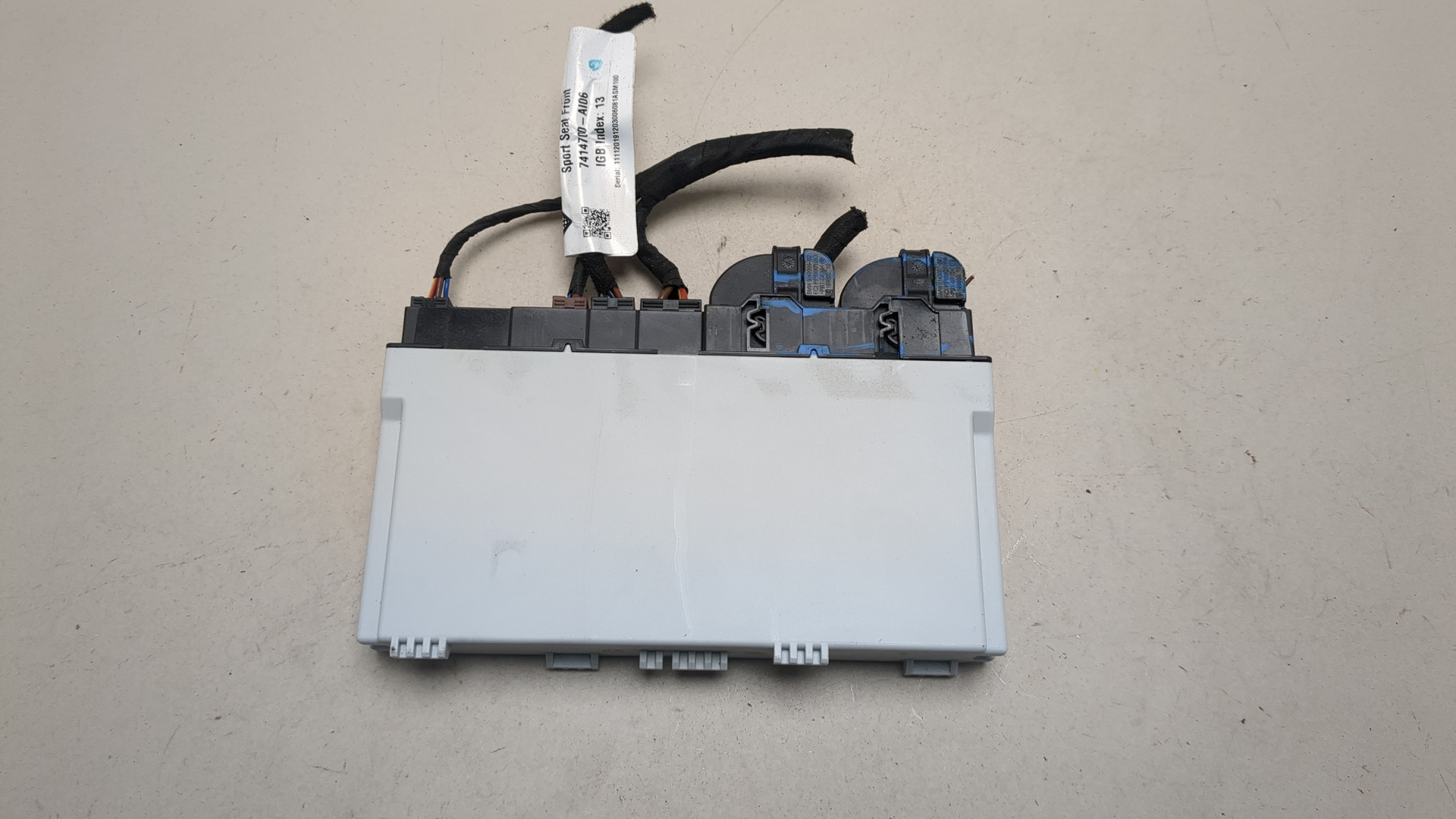 Блок управления сиденьем